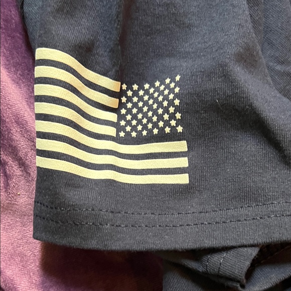 EMS Star of Life Emblem Flag EMS on Back (Men’s L) - Picture 3 of 4